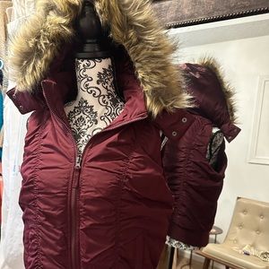 American Rag hooded vest